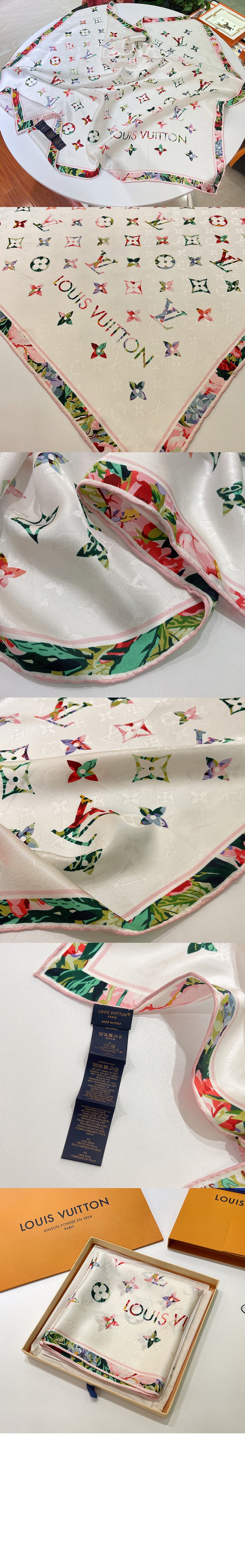 미러급레플리카사이트 | 명품레플리카 전문 쇼핑몰  | 퍼스트원 - 모노그램 플라워 스퀘어 90 M77918 > 루이비통