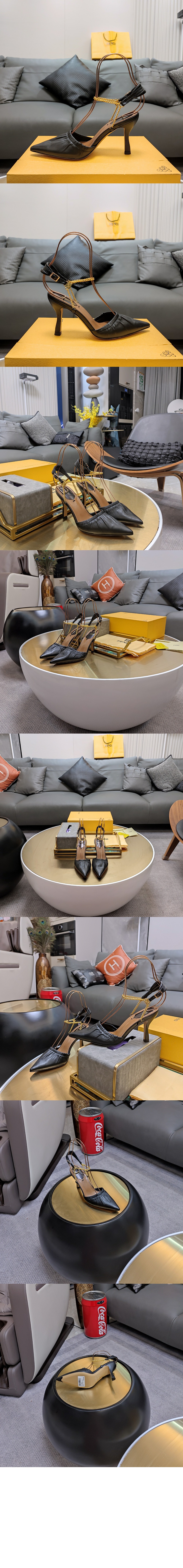 미러급레플리카사이트 | 명품레플리카 전문 쇼핑몰  | 퍼스트원 - 가죽 미디엄 힐 뮬 8R8519 &gt; 펜디