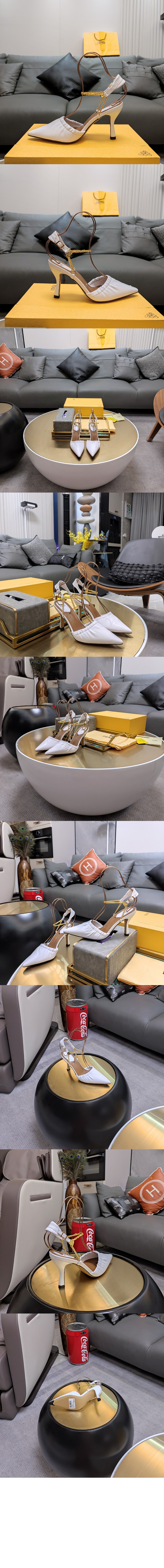 미러급레플리카사이트 | 명품레플리카 전문 쇼핑몰  | 퍼스트원 - 가죽 미디엄 힐 뮬 8R8519 &gt; 펜디