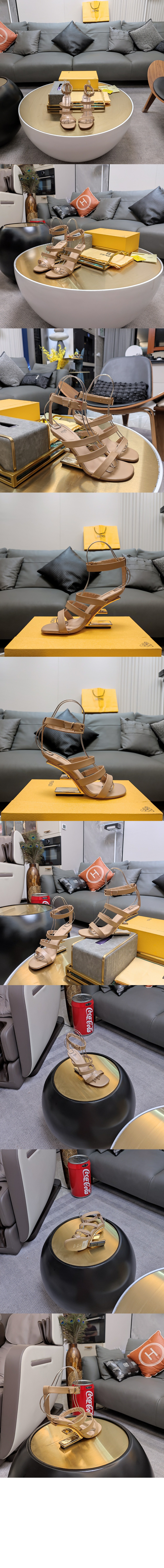 미러급레플리카사이트 | 명품레플리카 전문 쇼핑몰  | 퍼스트원 - 가죽 하이힐 샌들 8X8512 &gt; 펜디