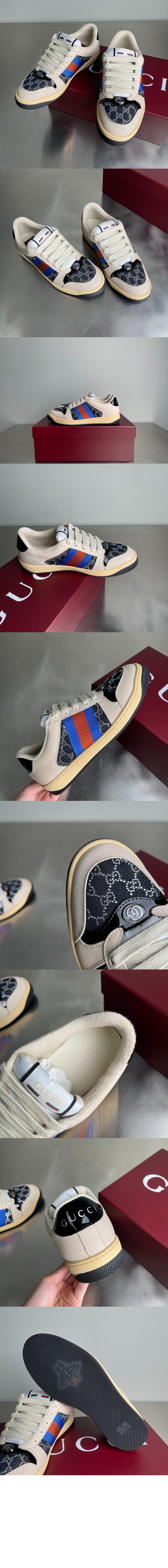미러급레플리카사이트 | 명품레플리카 전문 쇼핑몰  | 퍼스트원 - GG 크리스털 스크리너 스니커즈 836568 &gt; 구찌