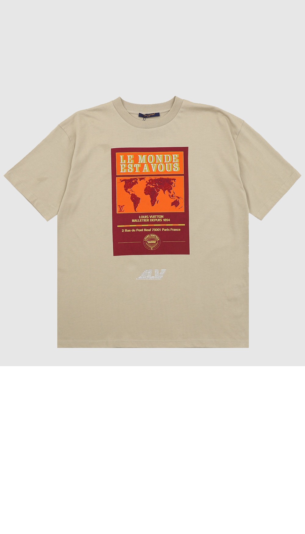 미러급레플리카사이트 | 명품레플리카 전문 쇼핑몰  | 퍼스트원 - 엠벨리시드 그래픽 코튼 티셔츠 &gt; 루이비통