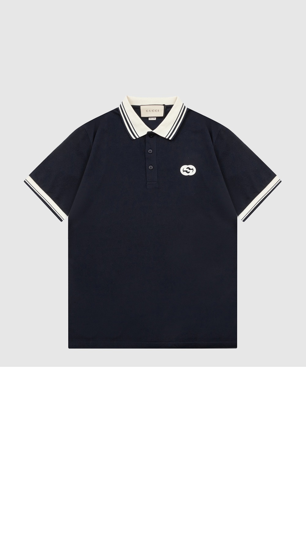 미러급레플리카사이트 | 명품레플리카 전문 쇼핑몰  | 퍼스트원 - 인터로킹 G 코튼 폴로 셔츠 &gt; 구찌