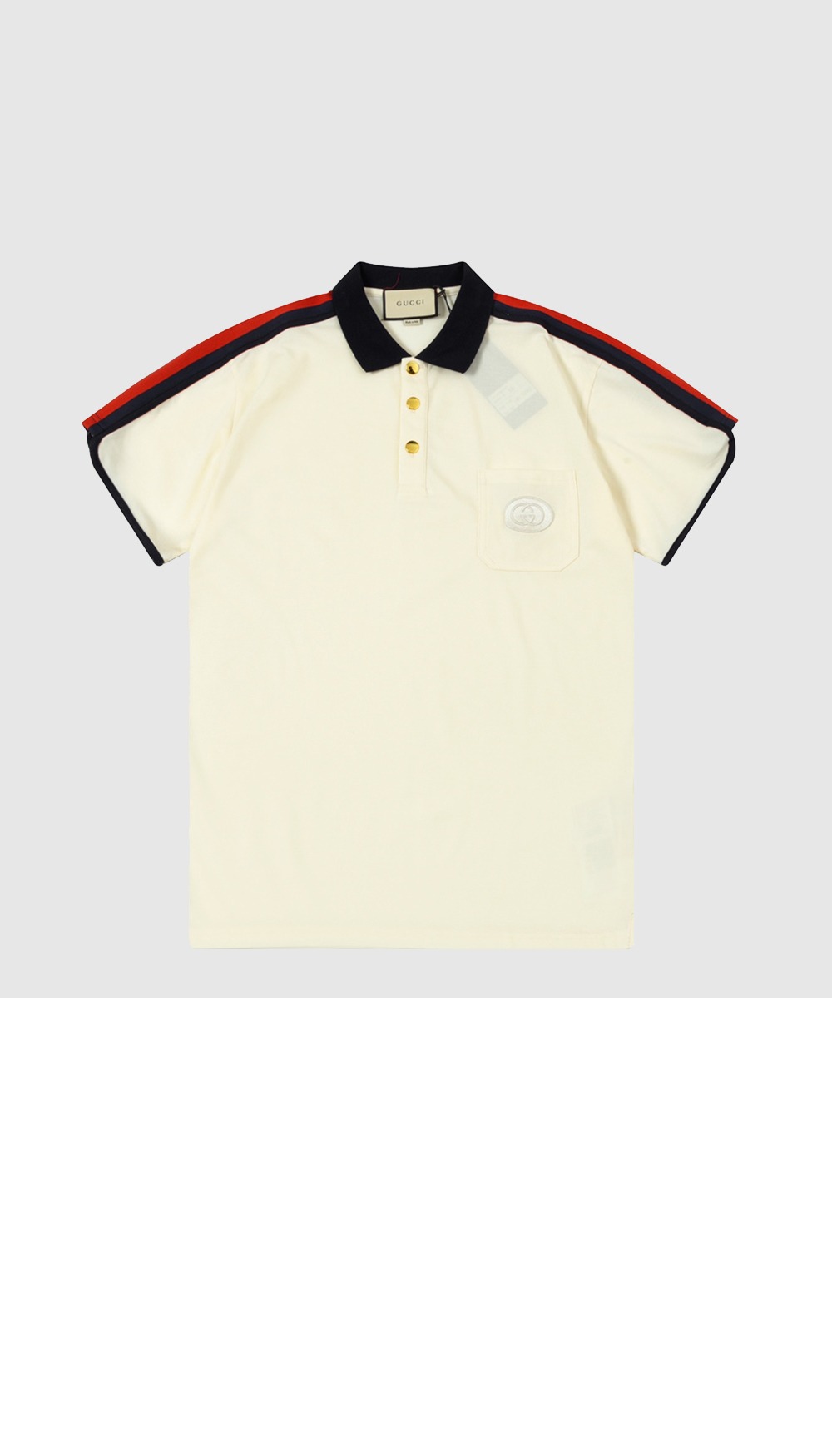 미러급레플리카사이트 | 명품레플리카 전문 쇼핑몰  | 퍼스트원 - 인터로킹 G 코튼 폴로 셔츠 &gt; 구찌