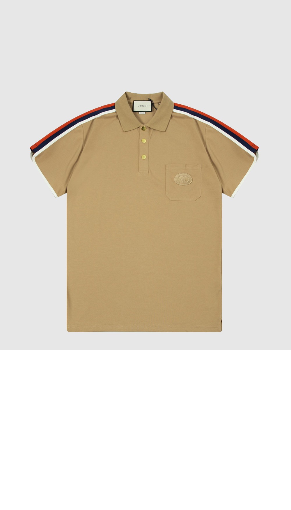 미러급레플리카사이트 | 명품레플리카 전문 쇼핑몰  | 퍼스트원 - 인터로킹 G 코튼 폴로 셔츠 &gt; 구찌