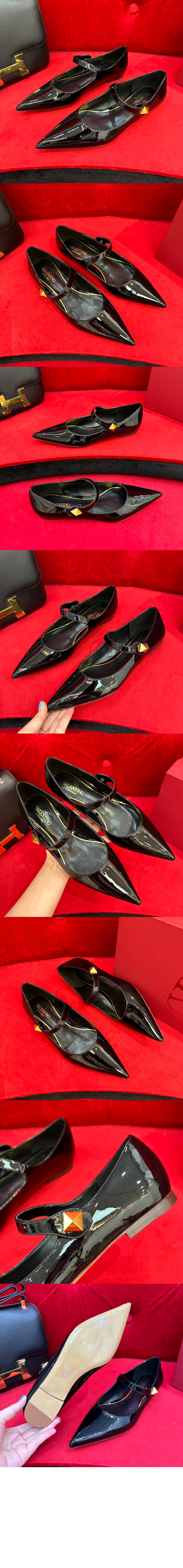 미러급레플리카사이트 | 명품레플리카 전문 쇼핑몰  | 퍼스트원 - 페이턴트 레더 발레 플랫 슈즈 &gt; 발렌티노