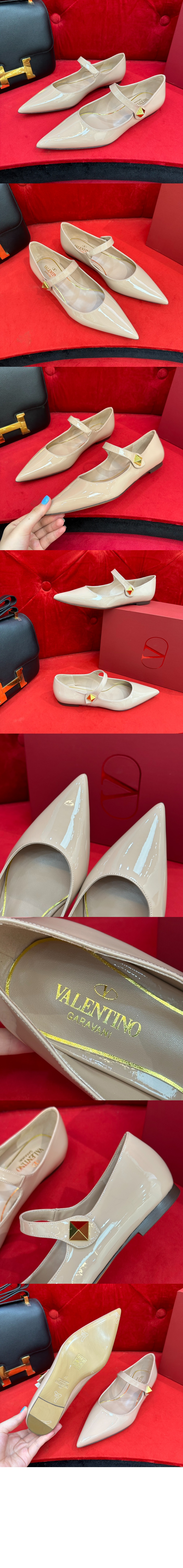 미러급레플리카사이트 | 명품레플리카 전문 쇼핑몰  | 퍼스트원 - 페이턴트 레더 발레 플랫 슈즈 &gt; 발렌티노
