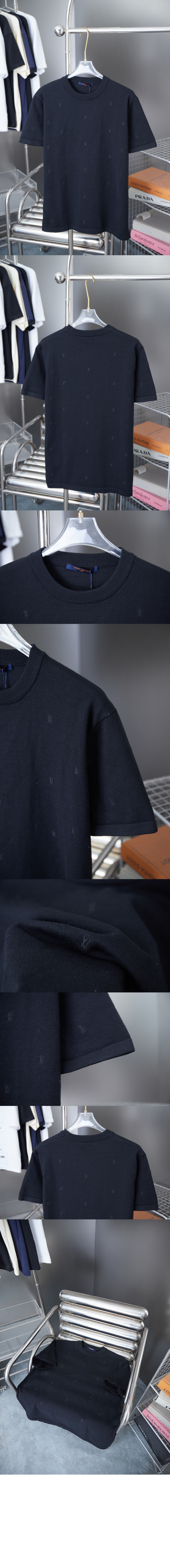 미러급레플리카사이트 | 명품레플리카 전문 쇼핑몰  | 퍼스트원 - 블라종 엠브로이더드 쇼트 슬리브드 크루넥 &gt; 루이비통