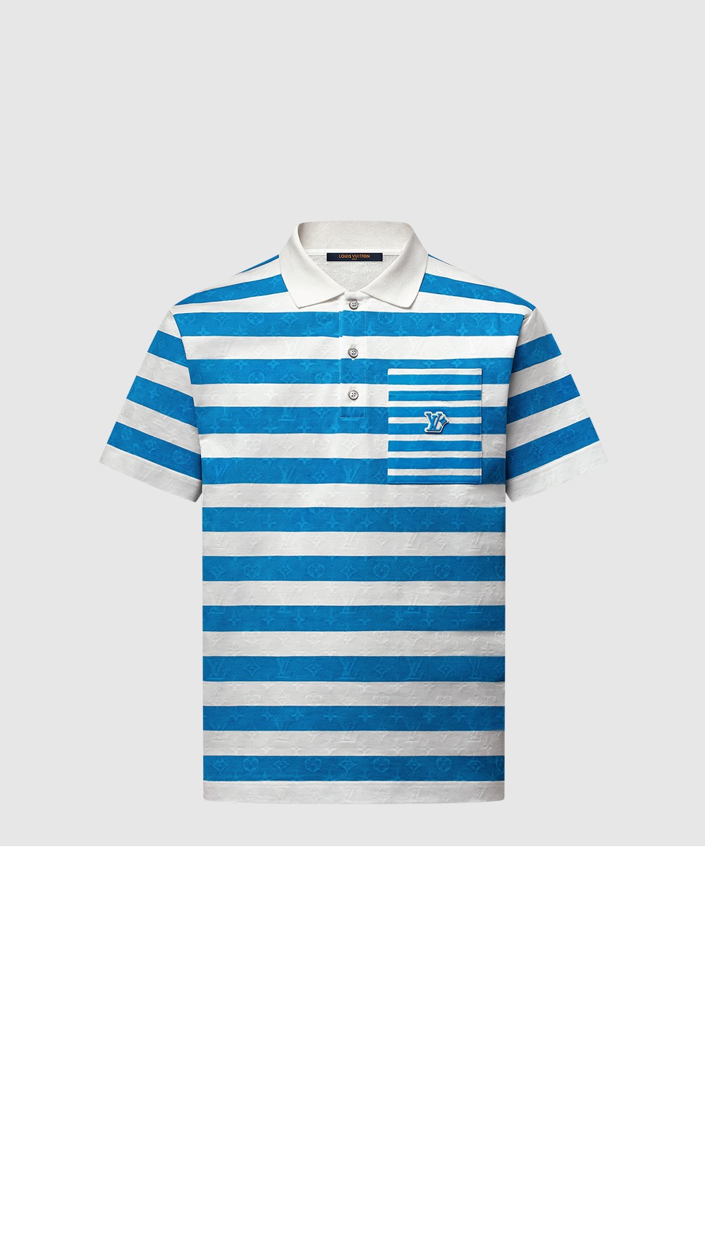 미러급레플리카사이트 | 명품레플리카 전문 쇼핑몰  | 퍼스트원 - 모노그램 스트라이프드 폴로 셔츠 &gt; 루이비통