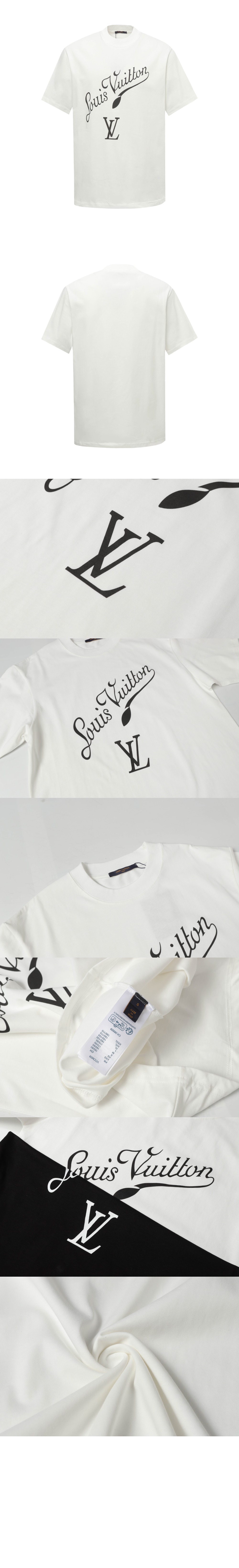 미러급레플리카사이트 | 명품레플리카 전문 쇼핑몰  | 퍼스트원 - 음표 글자 크루넥 티셔츠 > 루이비통
