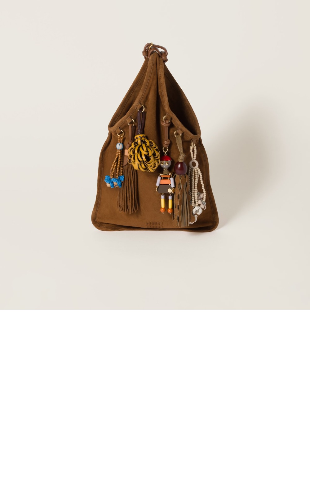 미러급레플리카사이트 | 명품레플리카 전문 쇼핑몰  | 퍼스트원 - 트릭 장식 스웨이드백 5BA295 &gt; 미우미우