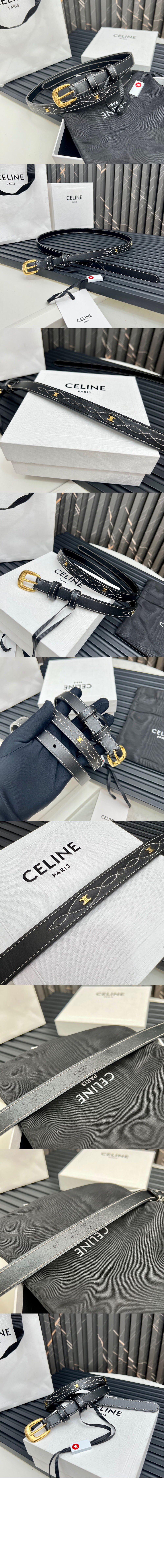 미러급레플리카사이트 | 명품레플리카 전문 쇼핑몰  | 퍼스트원 - 빈티지 카프스킨 자수 웨스턴 벨트 45BBO3 &gt; 셀린느