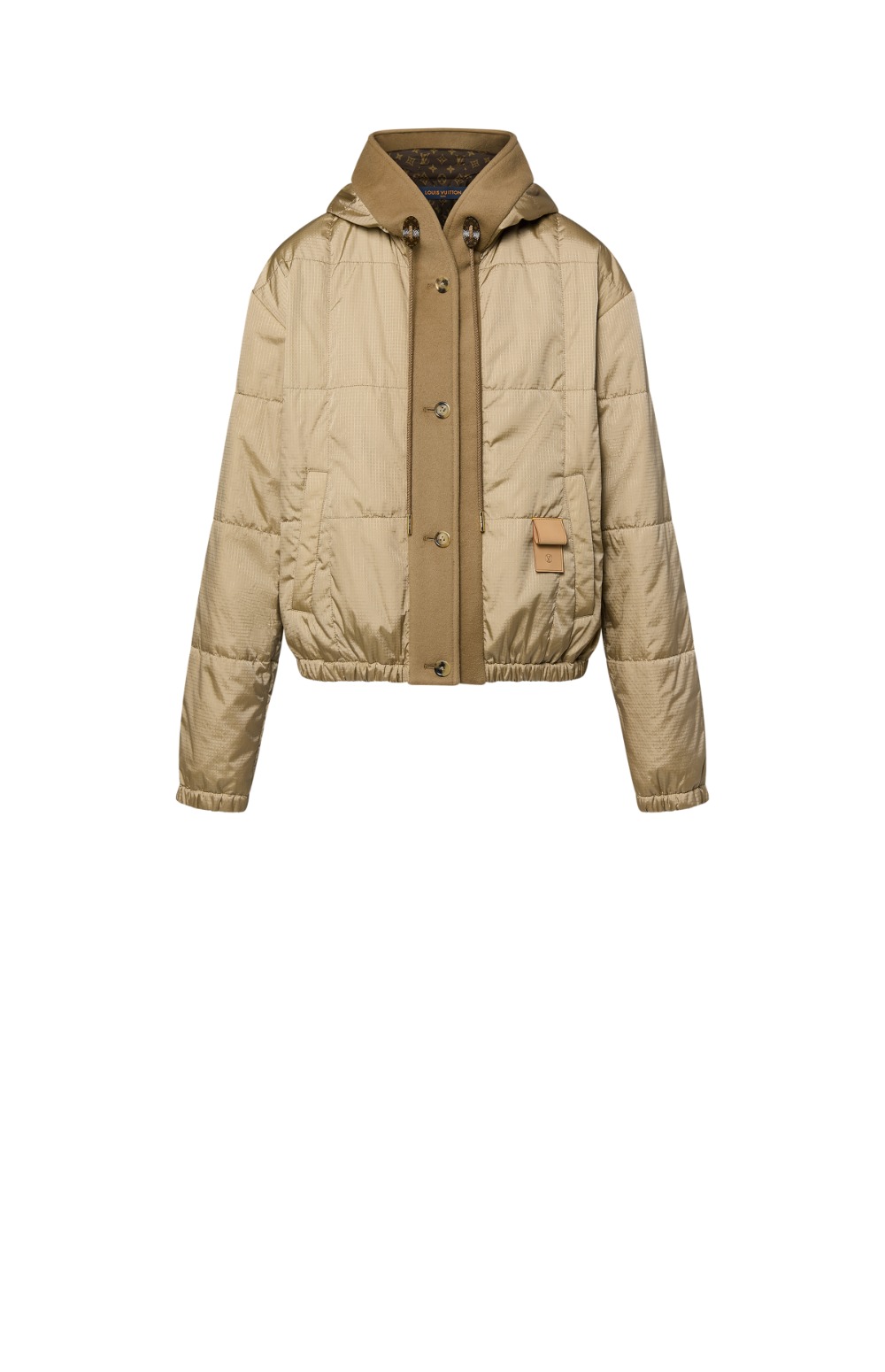 미러급레플리카사이트 | 명품레플리카 전문 쇼핑몰  | 퍼스트원 - 후디드 퀼티드 립스톱 재킷 &gt; 루이비통