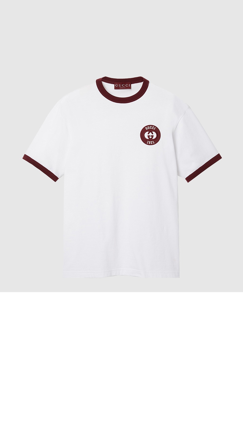 미러급레플리카사이트 | 명품레플리카 전문 쇼핑몰  | 퍼스트원 - 코튼 저지 티셔츠 &gt; 구찌