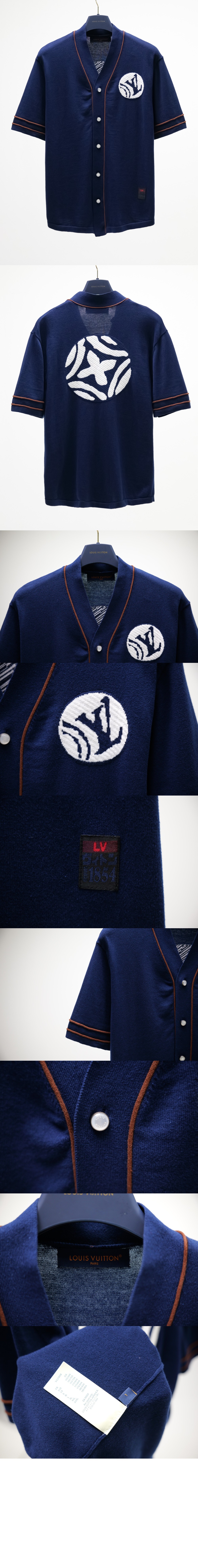미러급레플리카사이트 | 명품레플리카 전문 쇼핑몰  | 퍼스트원 - 니티드 쇼트 슬리브드 베이스볼 셔츠 &gt; 루이비통