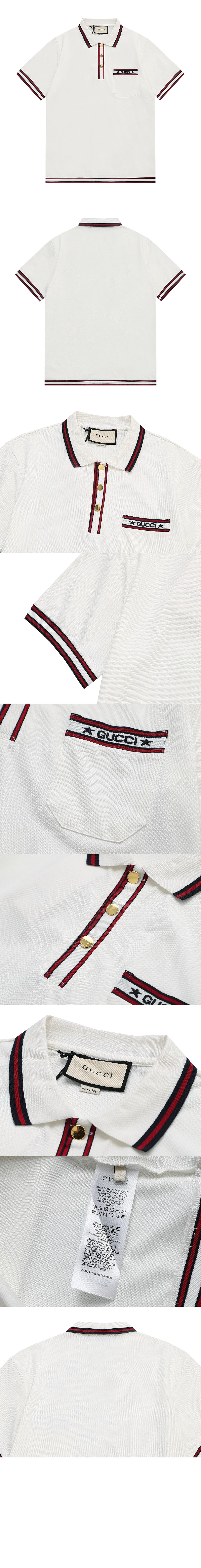 미러급레플리카사이트 | 명품레플리카 전문 쇼핑몰  | 퍼스트원 - 스트레치 비스코스 폴로 탑 &gt; 구찌