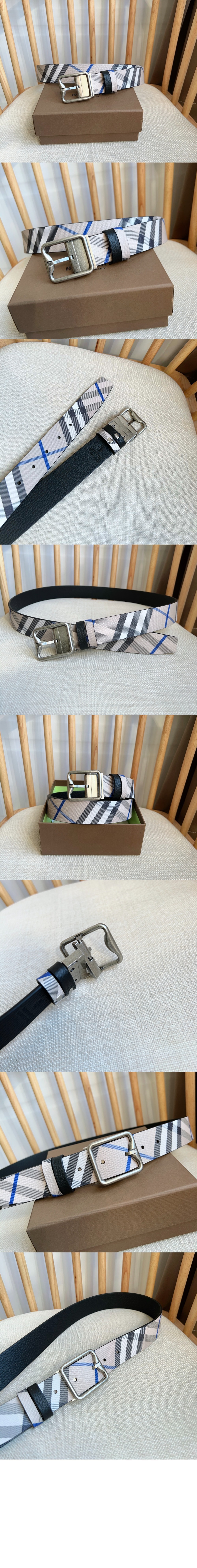 미러급레플리카사이트 | 명품레플리카 전문 쇼핑몰  | 퍼스트원 - 리버시블 체크 B 버클 벨트 80920451 &gt; 버버리