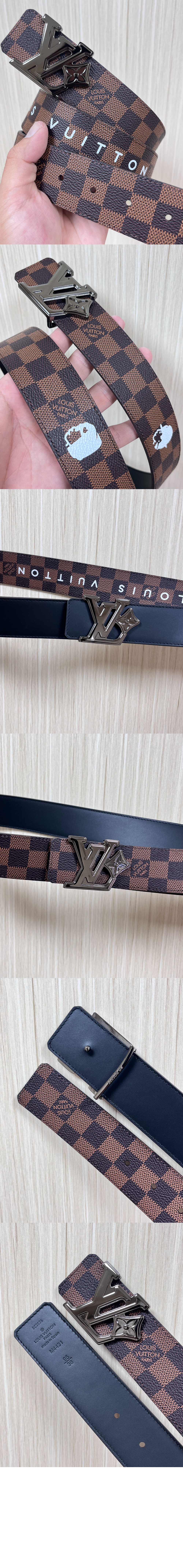 미러급레플리카사이트 | 명품레플리카 전문 쇼핑몰  | 퍼스트원 - LV 플라워 다미에 프렌드십 (LV Flower Damier Phriendship) 리버서블 벨트 M4431T &gt; 루이비통