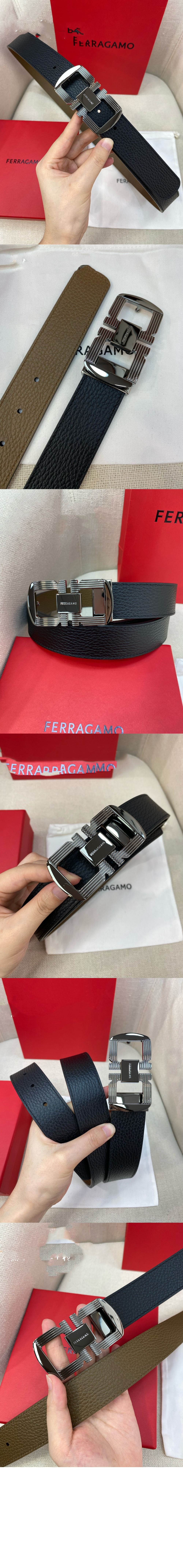 미러급레플리카사이트 | 명품레플리카 전문 쇼핑몰  | 퍼스트원 - 리버시블 버클 레더 벨트 670420 &gt; 페레가모