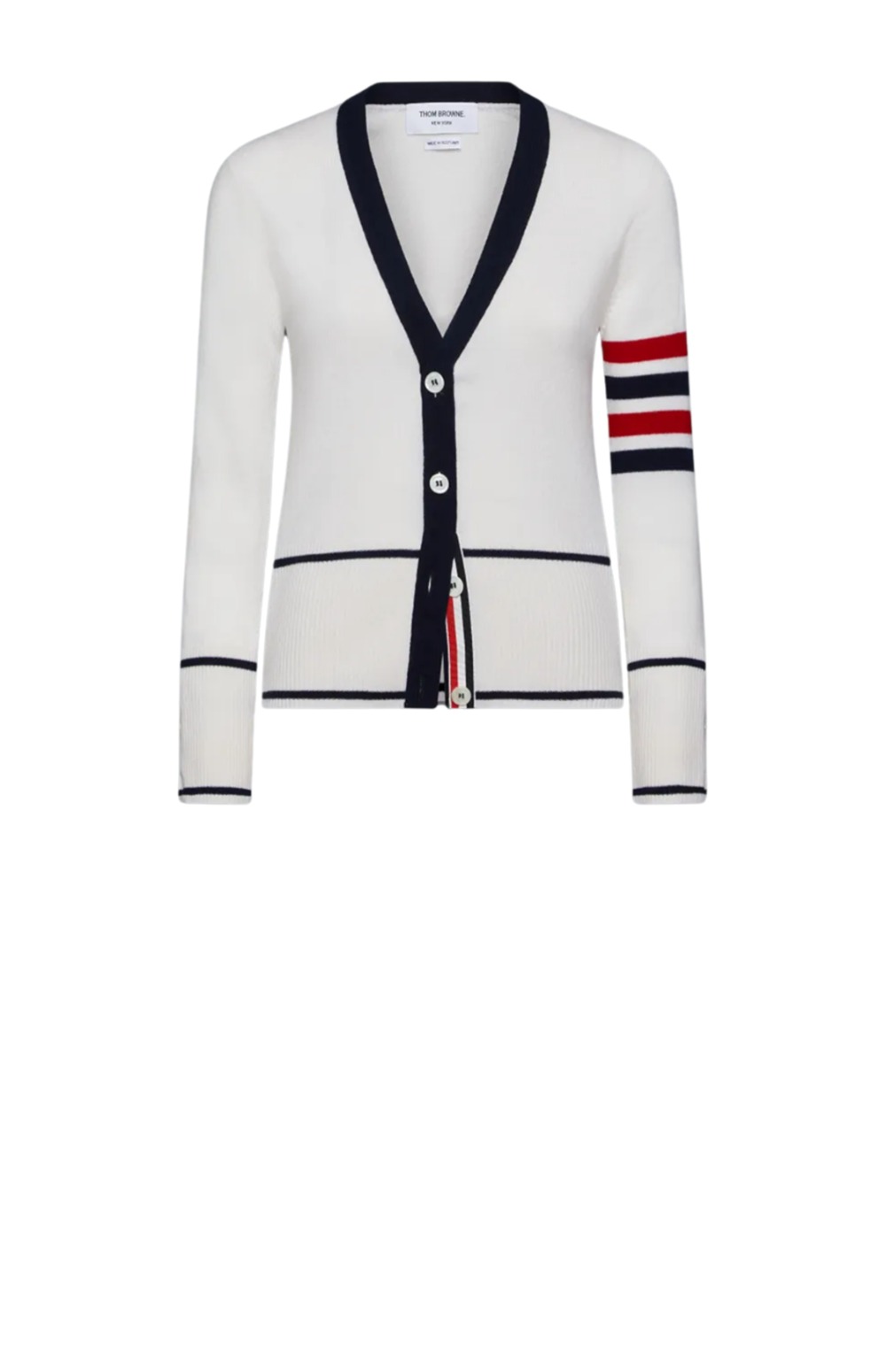 미러급레플리카사이트 | 명품레플리카 전문 쇼핑몰  | 퍼스트원 - 클래식 캐시미어 사선 브이넥 가디건 &gt; 톰브라운