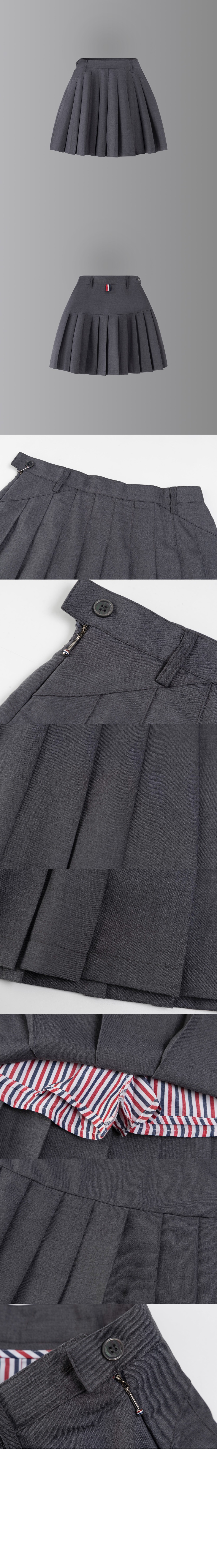 미러급레플리카사이트 | 명품레플리카 전문 쇼핑몰  | 퍼스트원 - 클래식 솔리드 스커트 &gt; 톰브라운