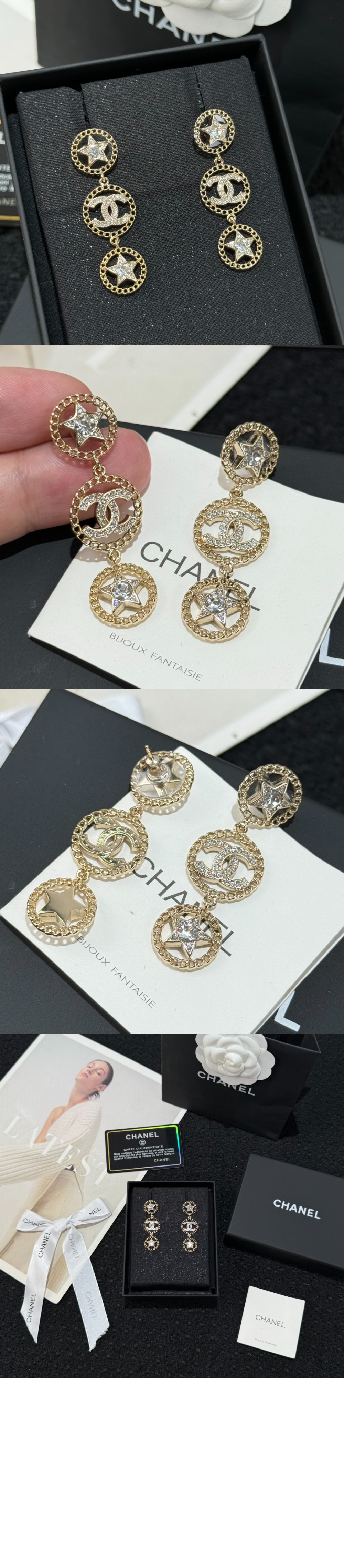 미러급레플리카사이트 | 명품레플리카 전문 쇼핑몰  | 퍼스트원 - 펜던트 이어링 ABG334 &gt; 샤넬