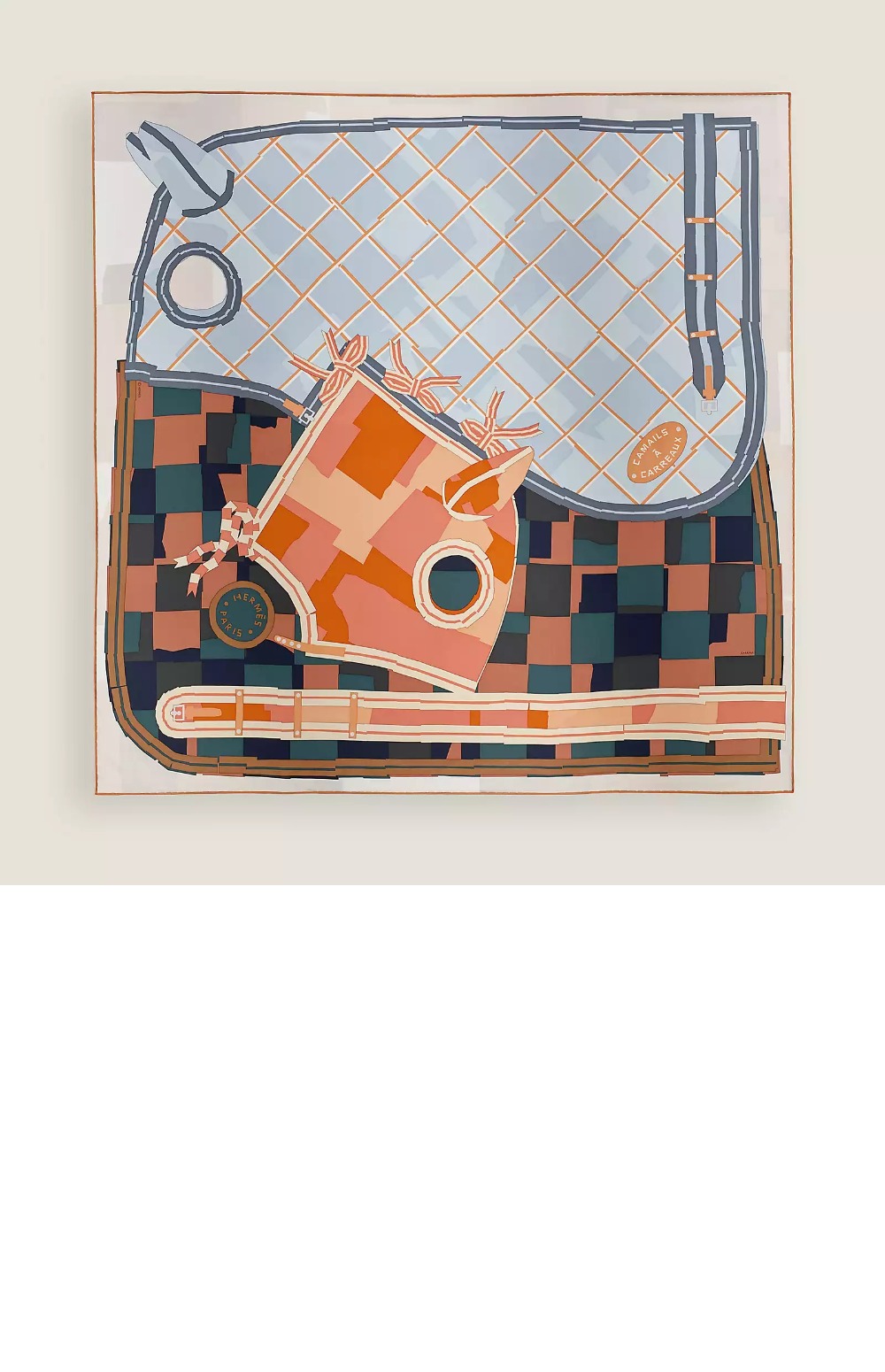 미러급레플리카사이트 | 명품레플리카 전문 쇼핑몰  | 퍼스트원 - Camails a Carreaux 스카프 90 &gt; 에르메스