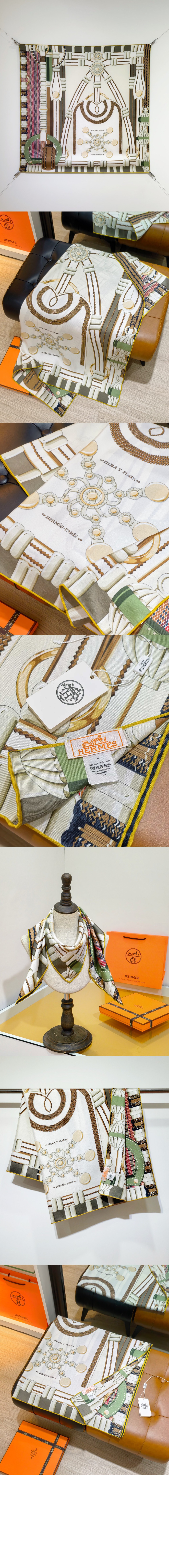 미러급레플리카사이트 | 명품레플리카 전문 쇼핑몰  | 퍼스트원 - Flora y Plata 스카프 90 &gt; 에르메스