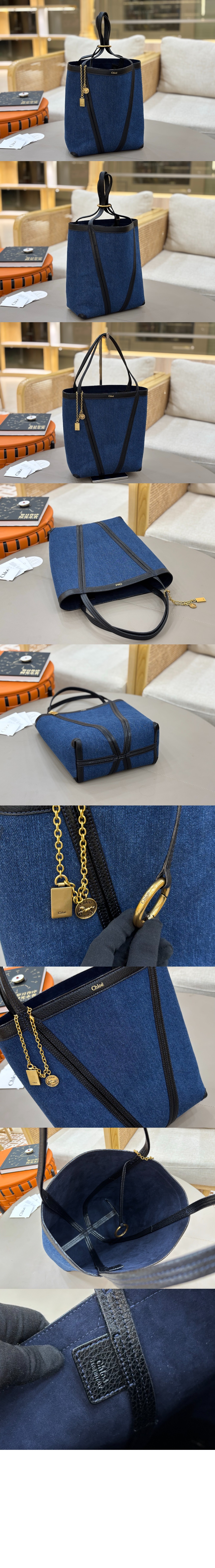 미러급레플리카사이트 | 명품레플리카 전문 쇼핑몰  | 퍼스트원 - 데님 Spin 토트백 AS811 &gt; 끌로에