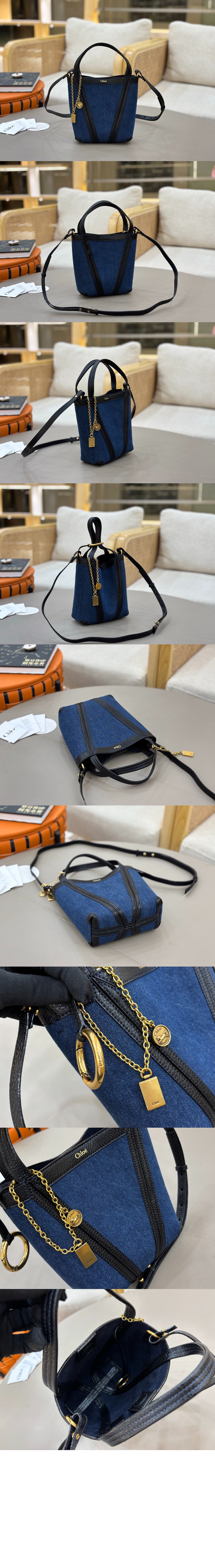 미러급레플리카사이트 | 명품레플리카 전문 쇼핑몰  | 퍼스트원 - 데님 Spin 스몰 토트백 AS812 &gt; 끌로에