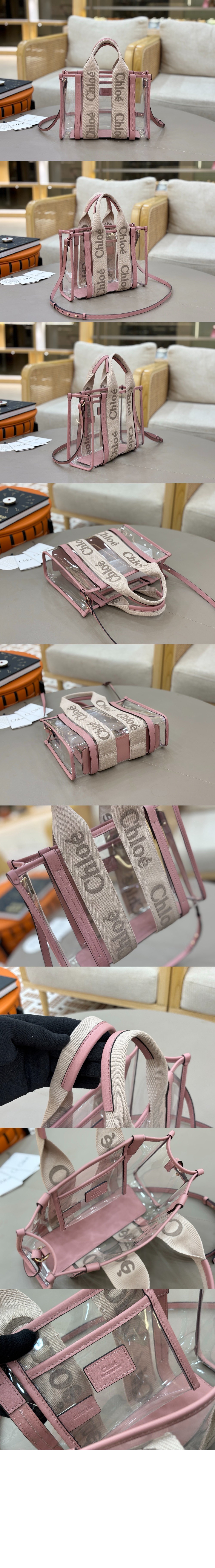 미러급레플리카사이트 | 명품레플리카 전문 쇼핑몰  | 퍼스트원 - 젤리 & 가죽 스몰 Woody 토트백 US397 &gt; 끌로에