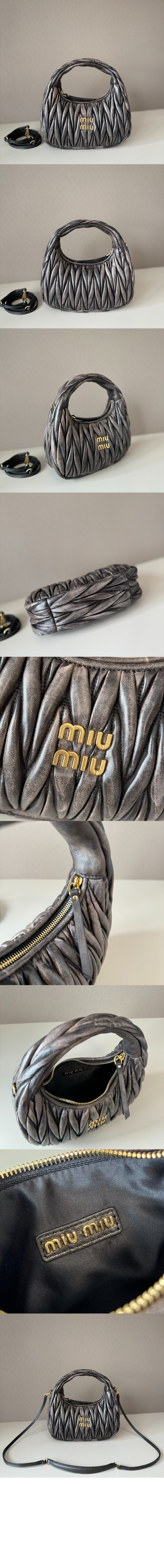 미러급레플리카사이트 | 명품레플리카 전문 쇼핑몰  | 퍼스트원 - 완더 마테라쎄 나파 가죽백 5BC125 &gt; 미우미우