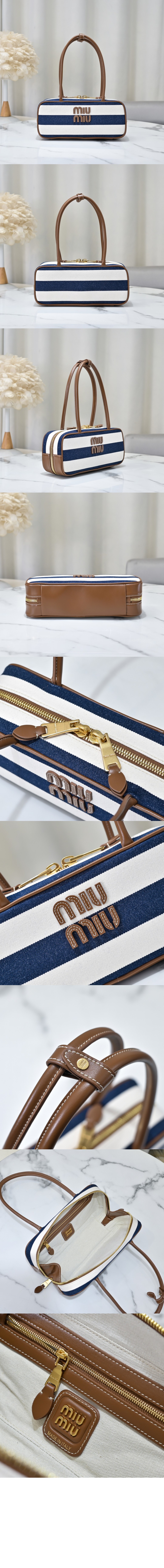 미러급레플리카사이트 | 명품레플리카 전문 쇼핑몰  | 퍼스트원 - 캔버스 및 가죽 보백 5BB173 &gt; 미우미우