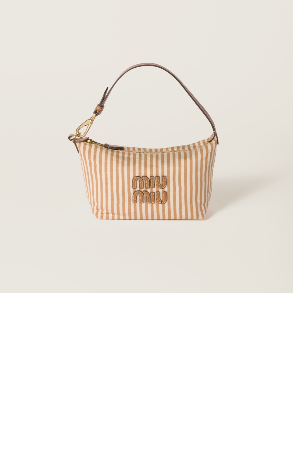 미러급레플리카사이트 | 명품레플리카 전문 쇼핑몰  | 퍼스트원 - 로고 장식 자카드 패브릭 파우치 5NE841 &gt; 미우미우