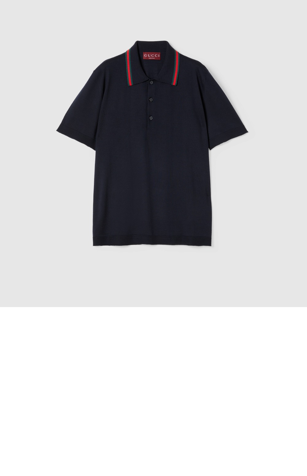 미러급레플리카사이트 | 명품레플리카 전문 쇼핑몰  | 퍼스트원 - 웹 울 니트 폴로 셔츠 &gt; 구찌