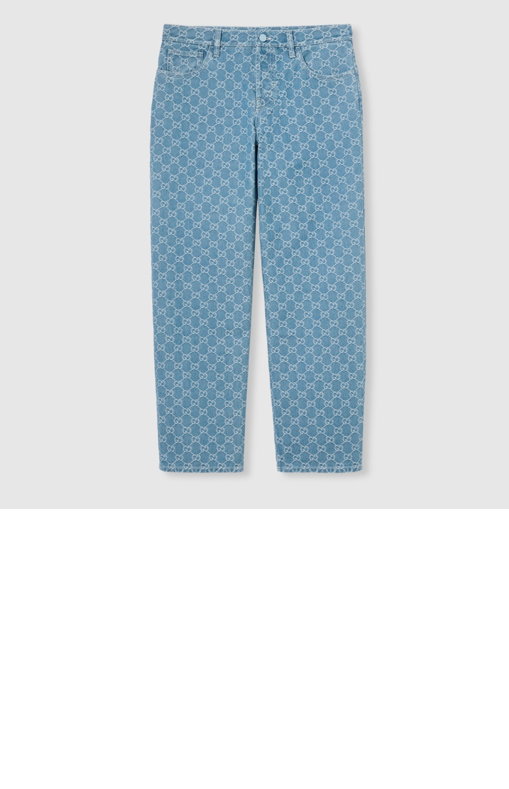 미러급레플리카사이트 | 명품레플리카 전문 쇼핑몰  | 퍼스트원 - GG 데님 자카드 팬츠 &gt; 구찌