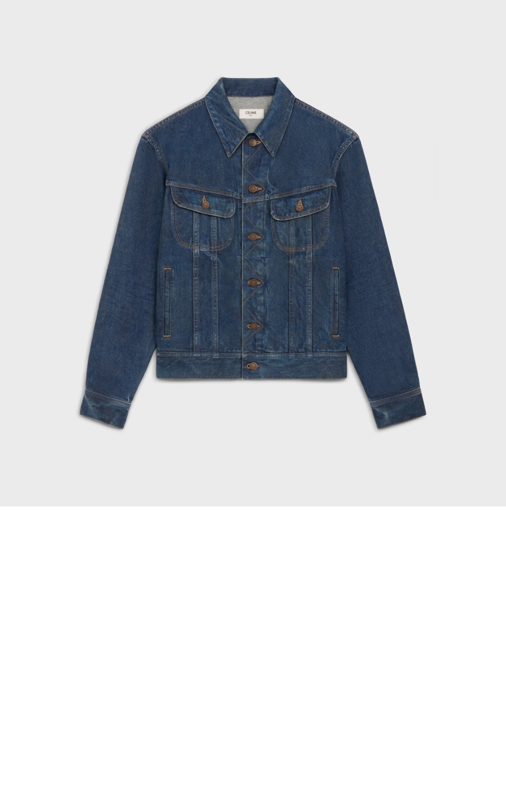 미러급레플리카사이트 | 명품레플리카 전문 쇼핑몰  | 퍼스트원 - 트러커 재킷 로열 인디고 워시 데님 &gt; 셀린느