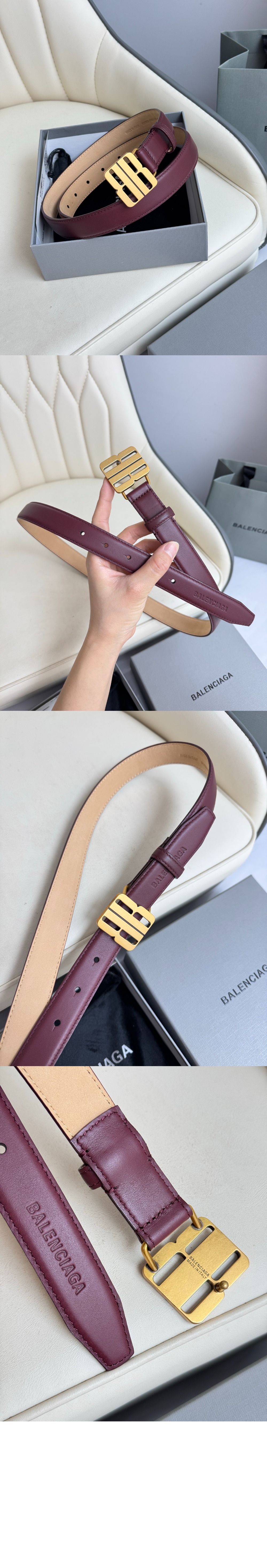 미러급레플리카사이트 | 명품레플리카 전문 쇼핑몰  | 퍼스트원 - 나노 블랙 유광 얇은 소가죽 벨트 829005 > 발렌시아가