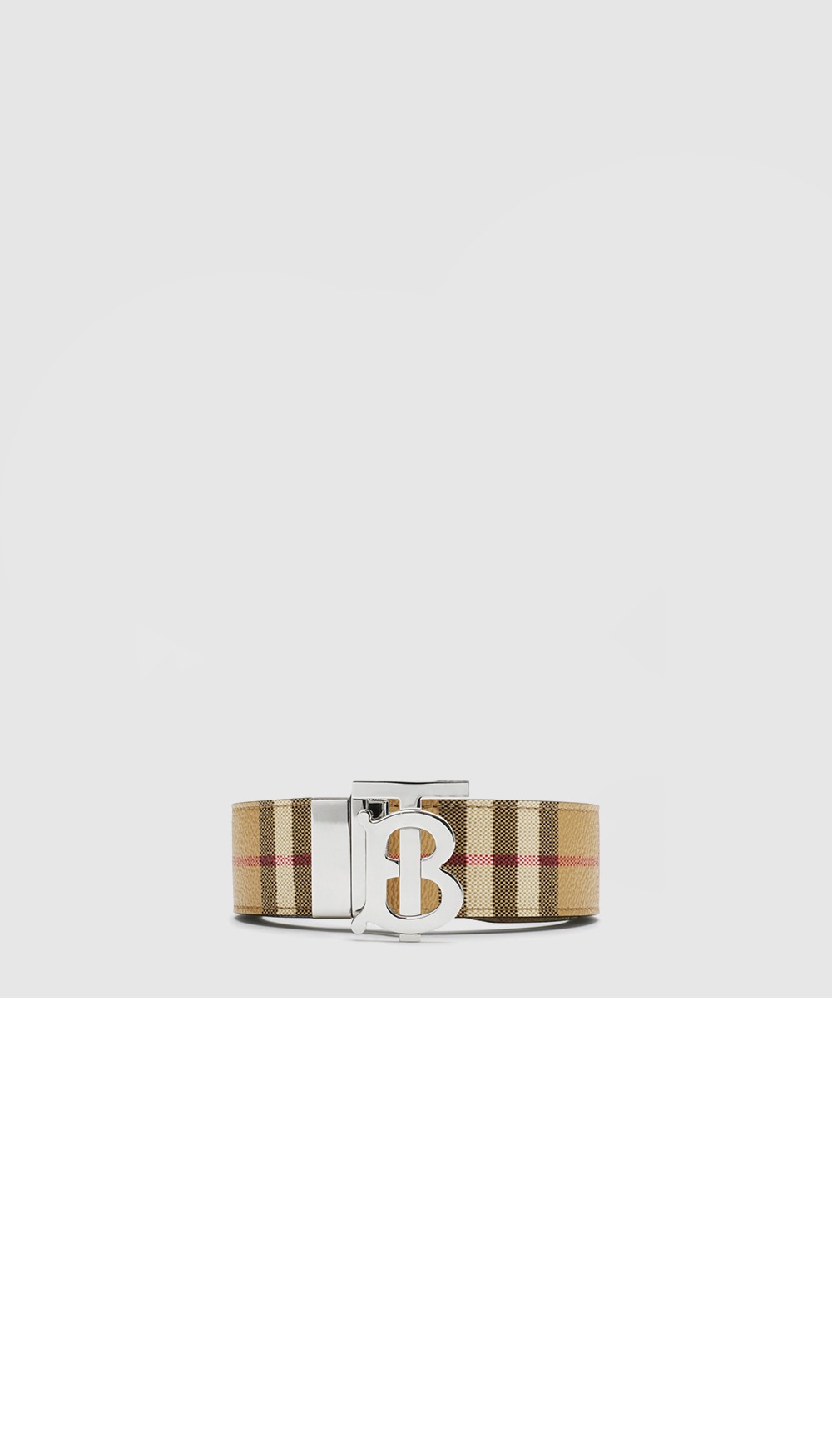 미러급레플리카사이트 | 명품레플리카 전문 쇼핑몰  | 퍼스트원 - 리버시블 체크 TB 벨트 80698531 &gt; 버버리