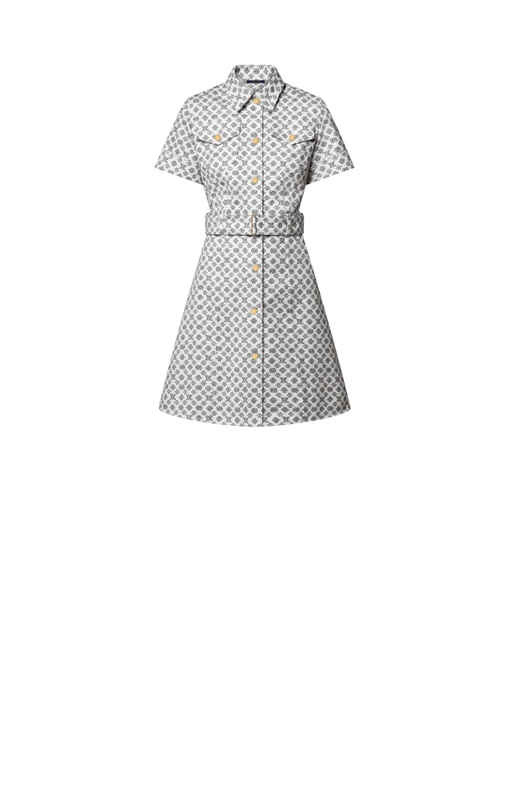 미러급레플리카사이트 | 명품레플리카 전문 쇼핑몰  | 퍼스트원 - 블러리 모노그램 셔츠 드레스 &gt; 루이비통