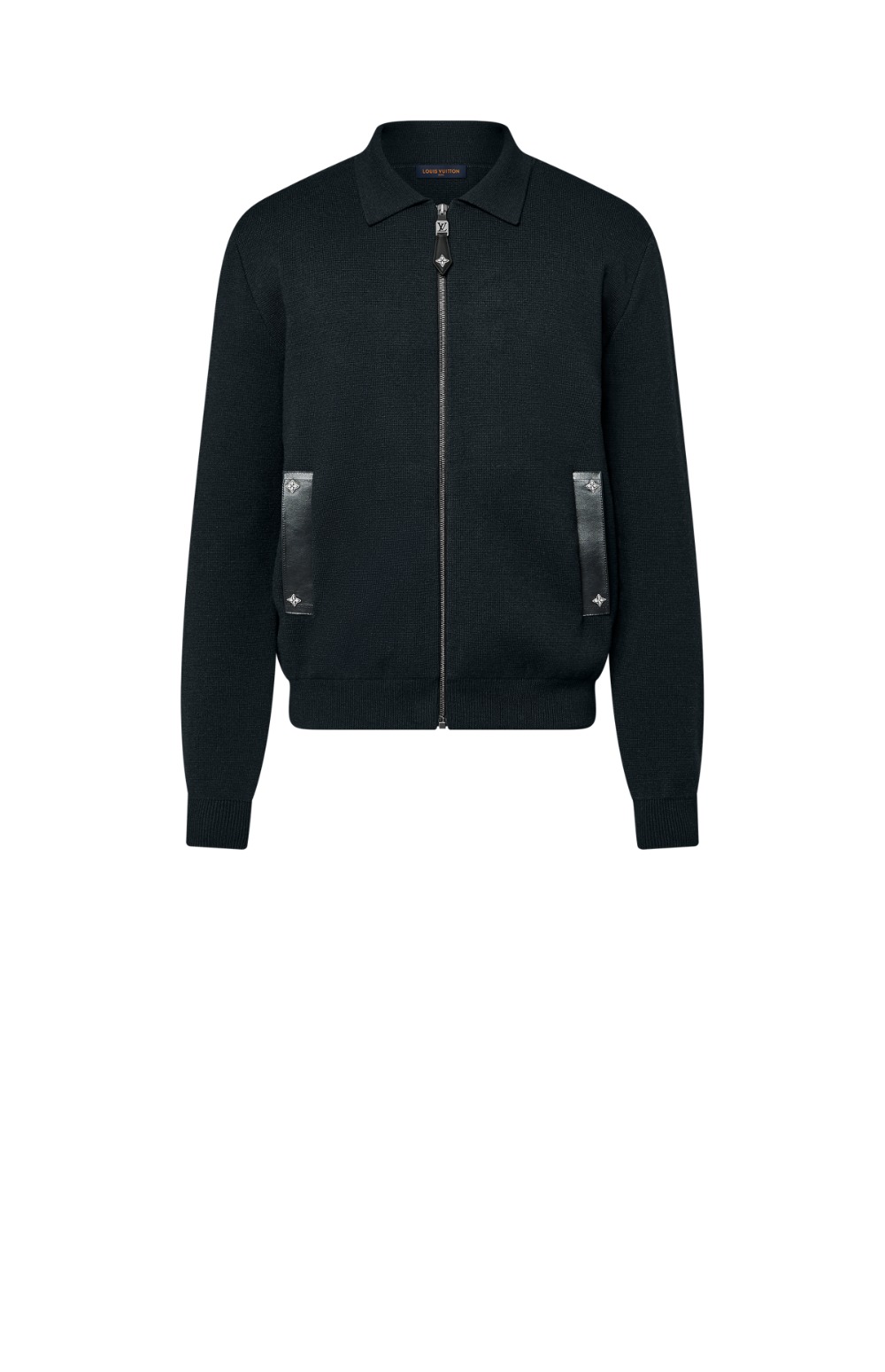 미러급레플리카사이트 | 명품레플리카 전문 쇼핑몰  | 퍼스트원 - 니트 블루종 위드 레더 디테일 &gt; 루이비통