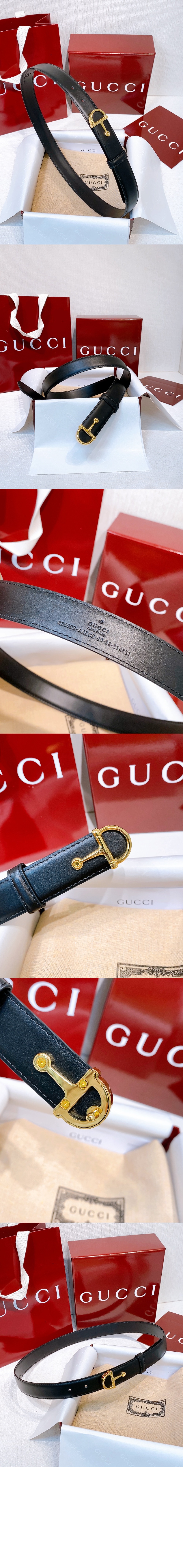 미러급레플리카사이트 | 명품레플리카 전문 쇼핑몰  | 퍼스트원 - 하프 호스빗 버클이 달린 얇은 벨트 ‎836993 &gt; 구찌