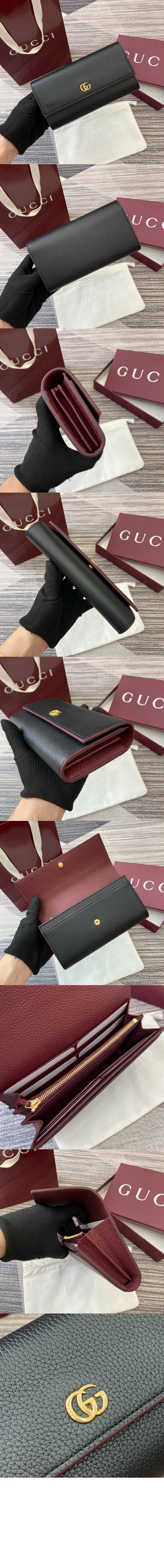 미러급레플리카사이트 | 명품레플리카 전문 쇼핑몰  | 퍼스트원 - GG 마몽 바이컬러 장지갑 456116 &gt; 구찌