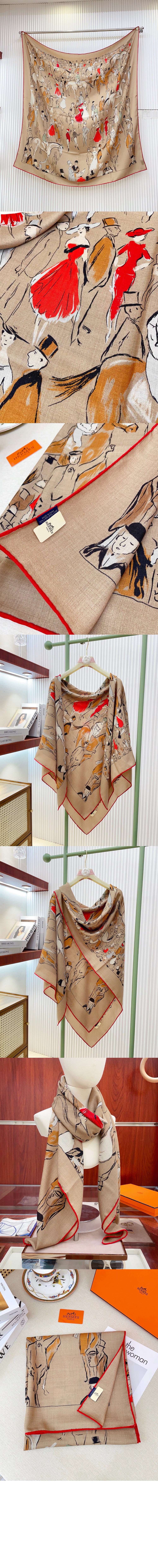 미러급레플리카사이트 | 명품레플리카 전문 쇼핑몰  | 퍼스트원 - Paddock 숄 140 &gt; 에르메스