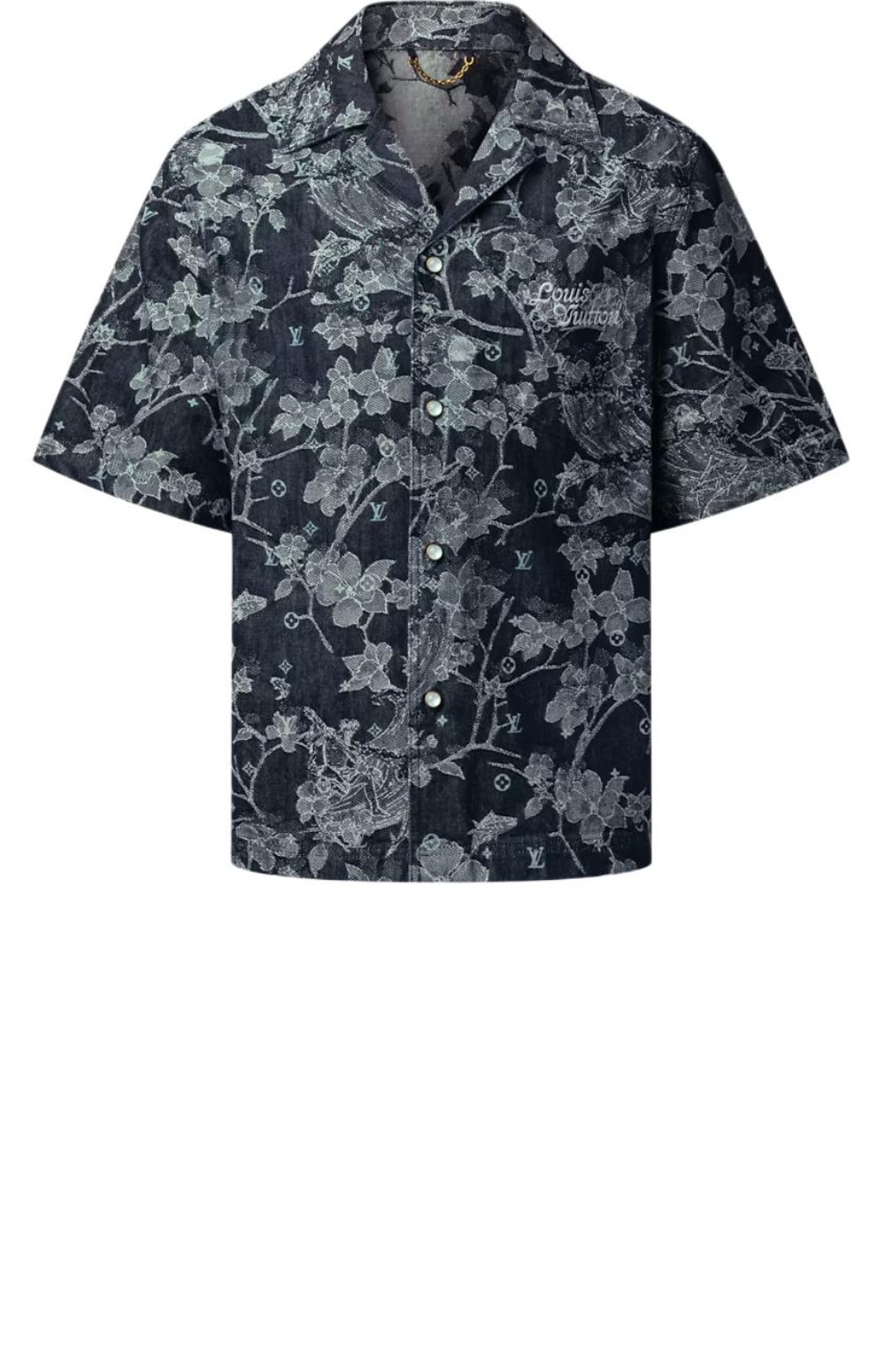 미러급레플리카사이트 | 명품레플리카 전문 쇼핑몰  | 퍼스트원 - 쇼트 슬리브드 데님 셔츠 &gt; 루이비통