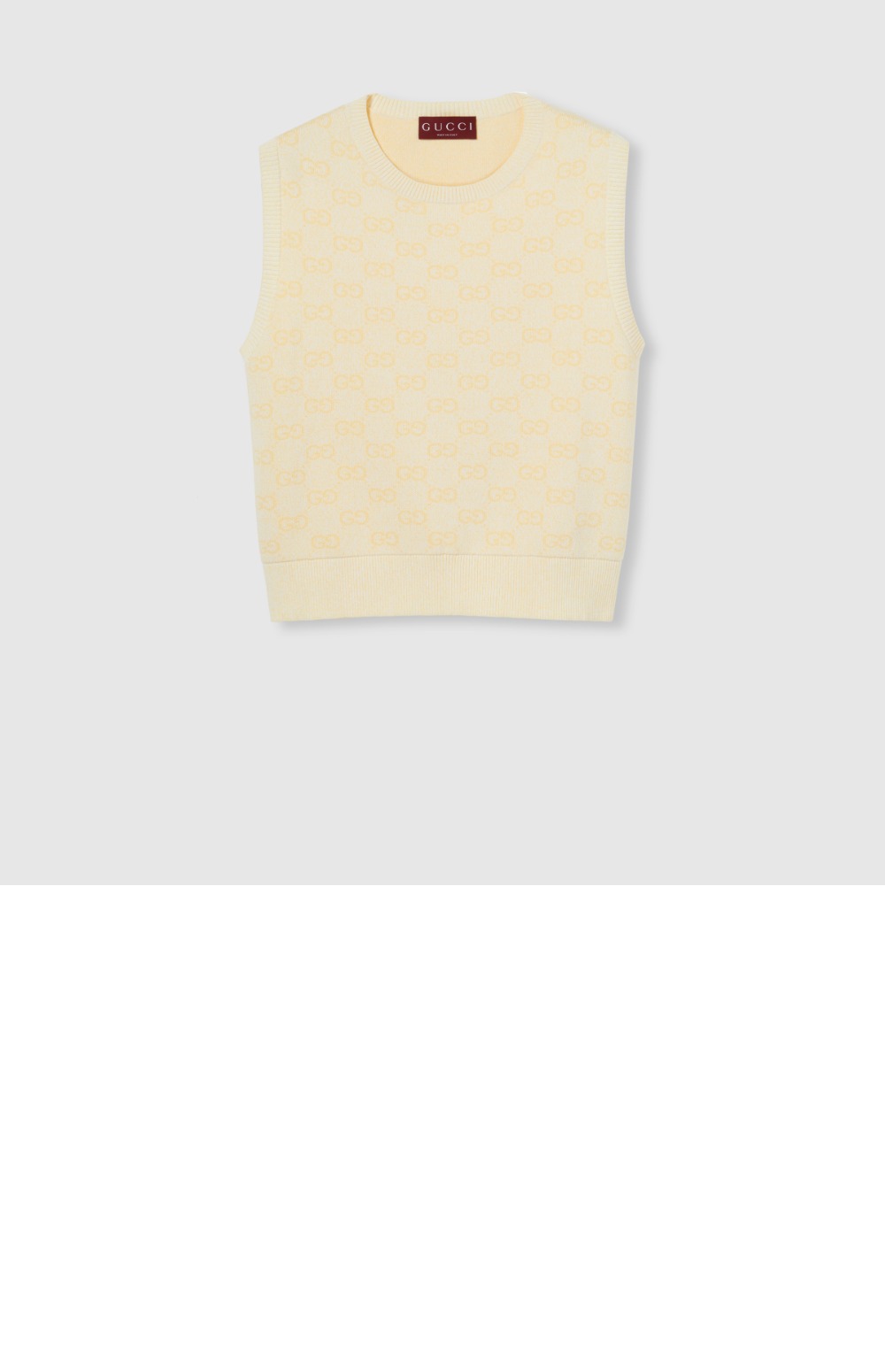 미러급레플리카사이트 | 명품레플리카 전문 쇼핑몰  | 퍼스트원 - 파인 GG 코튼 슬리브리스 탑 > 구찌