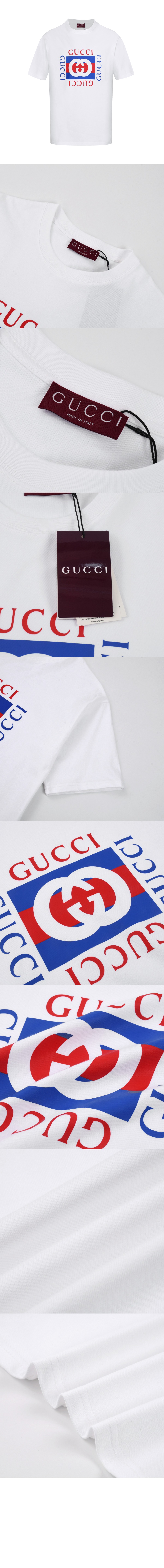 미러급레플리카사이트 | 명품레플리카 전문 쇼핑몰  | 퍼스트원 - 프린트 코튼 저지 티셔츠 > 구찌