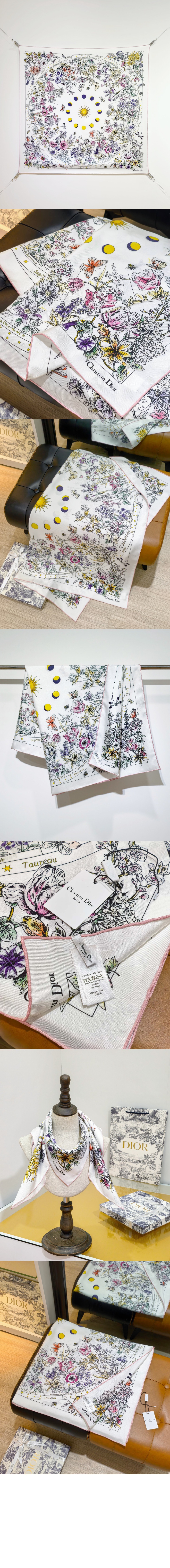 미러급레플리카사이트 | 명품레플리카 전문 쇼핑몰  | 퍼스트원 - Astral Flowers 90 스퀘어 스카프 55FWC &gt; 디올