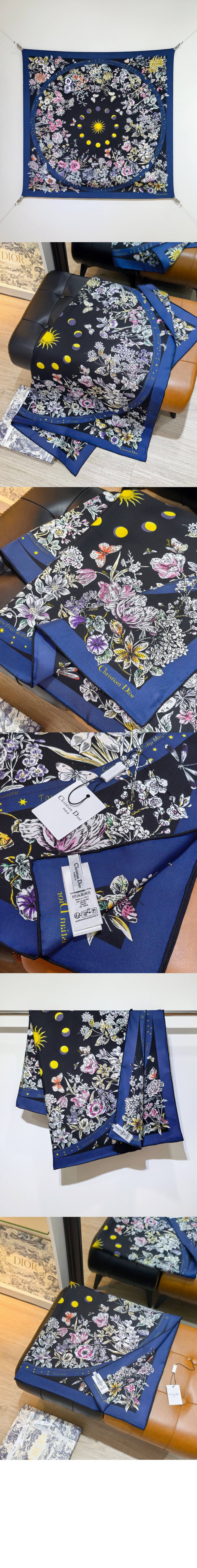 미러급레플리카사이트 | 명품레플리카 전문 쇼핑몰  | 퍼스트원 - Astral Flowers 90 스퀘어 스카프 55FWC &gt; 디올