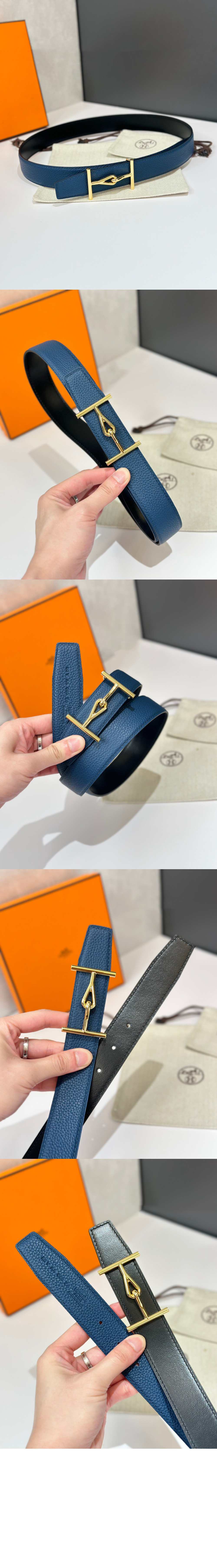 미러급레플리카사이트 | 명품레플리카 전문 쇼핑몰  | 퍼스트원 - Jumbo 벨트 버클 리버서블 가죽 스트랩 > 에르메스